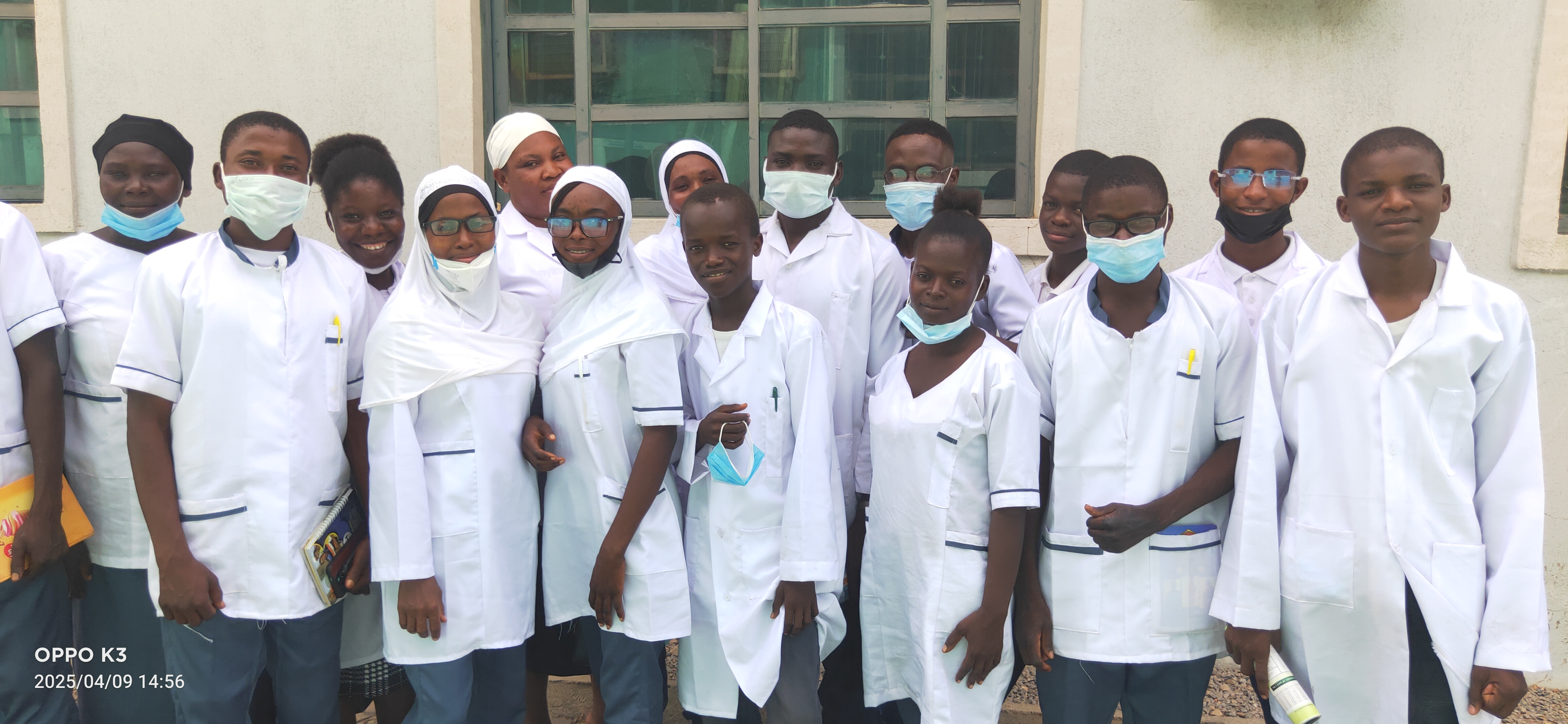 DCCHST students in practical training